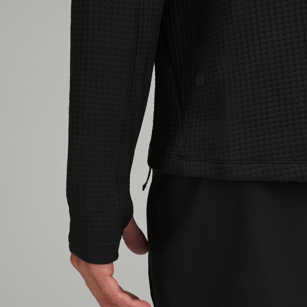 Waffle-Knit Half Zip - Picture 6 of 13